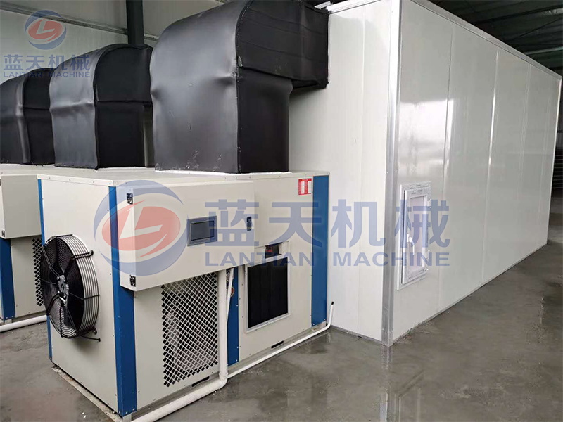 廣西山藥烘干機客戶現(xiàn)場